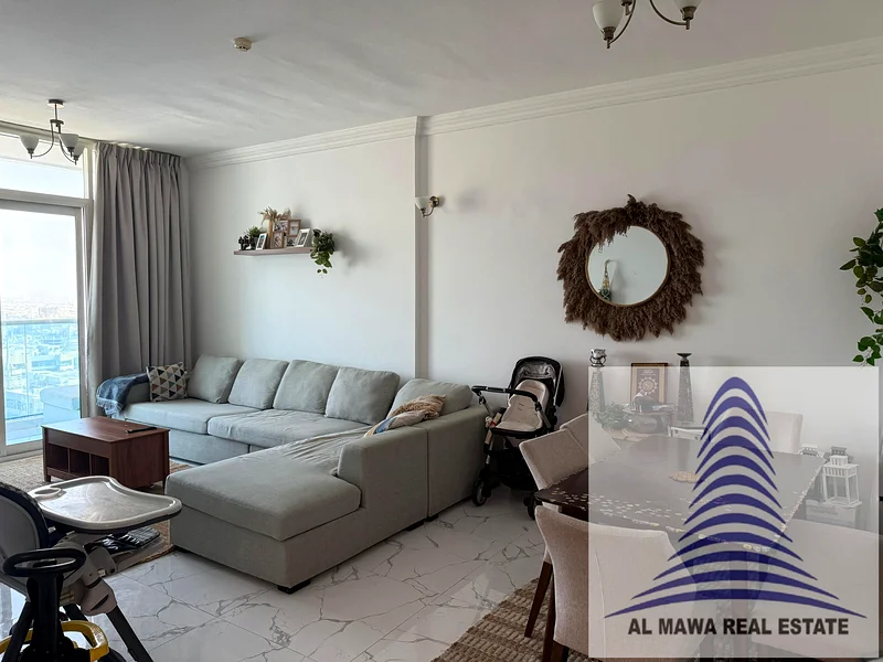 For Sale: 2 BHK Apartment | 29th Floor | Stunning Open View – Oasis Tower 1, Ajman63888159661826113