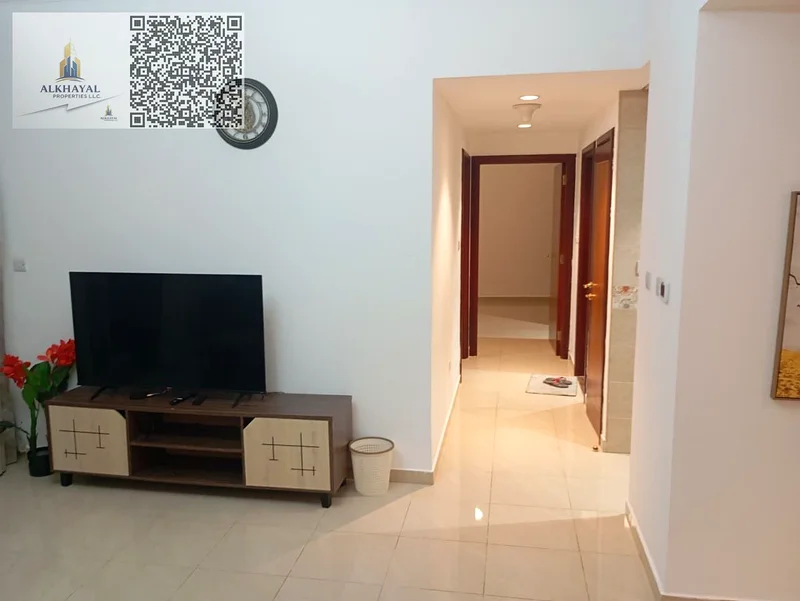 شقة رائعة مكونة من غرفتين نوم للإيجار الشهري في كورنيش ريزيدنس بإطلالة بحرية جميلة63811107932929112