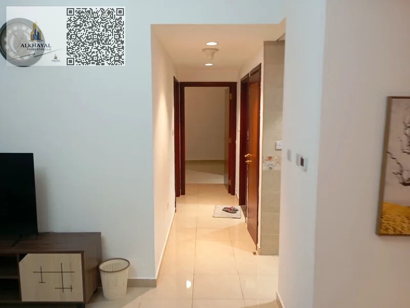 شقة رائعة مكونة من غرفتين نوم للإيجار الشهري في كورنيش ريزيدنس بإطلالة بحرية جميلة63811107932929114