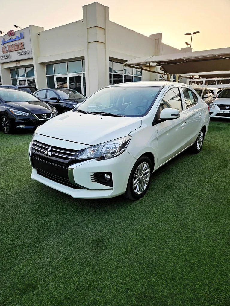 400 AED PER MONTH | 2022 MITSUBISHI ATTRAGE | ACCIDENT FREE | LOW MILEAGE!63612068765059110