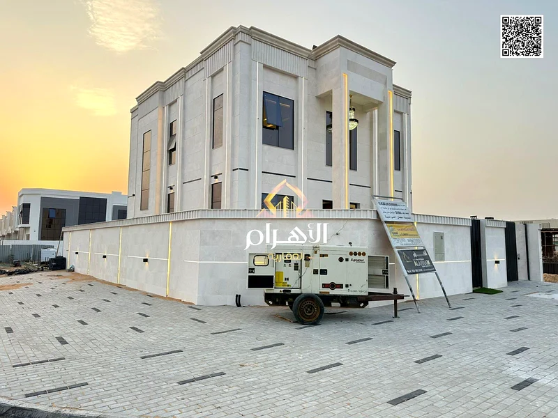 In the most upscale areas of Ajman, a corner villa with hotel finishing, freehold for all nationalities with easy bank financing. The price includes r63906520663683112