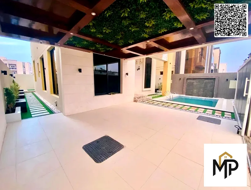 Investment opportunity: a luxurious VIP villa in a very prime location with a swimming pool, at a price including electricity, water, and air conditio63907043778051113