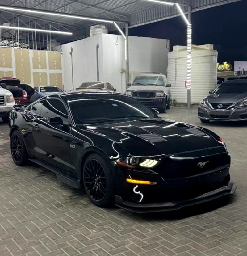 فورد موستنق GT بريميوم موديل 2019 وارد تماتيك بحالة ممتازه (8 سلندر 5.0L) مسرفس كامل63612081842306112