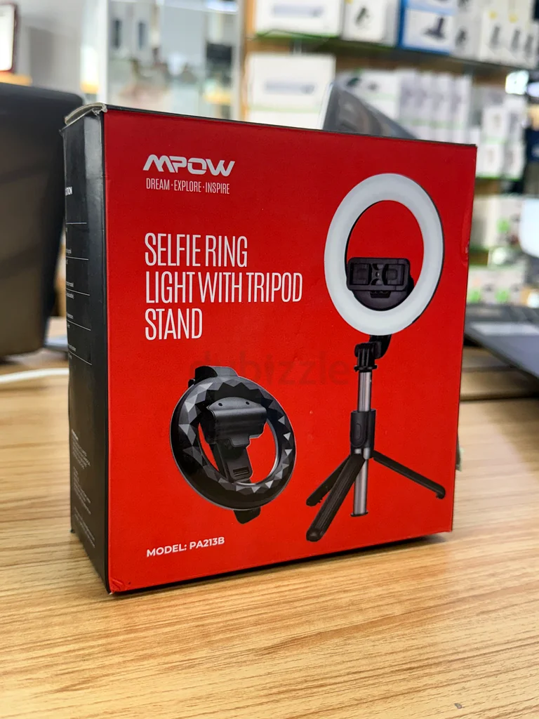 Illuminate Your Selfies with the MPOW Ring Light Tripod Stand
