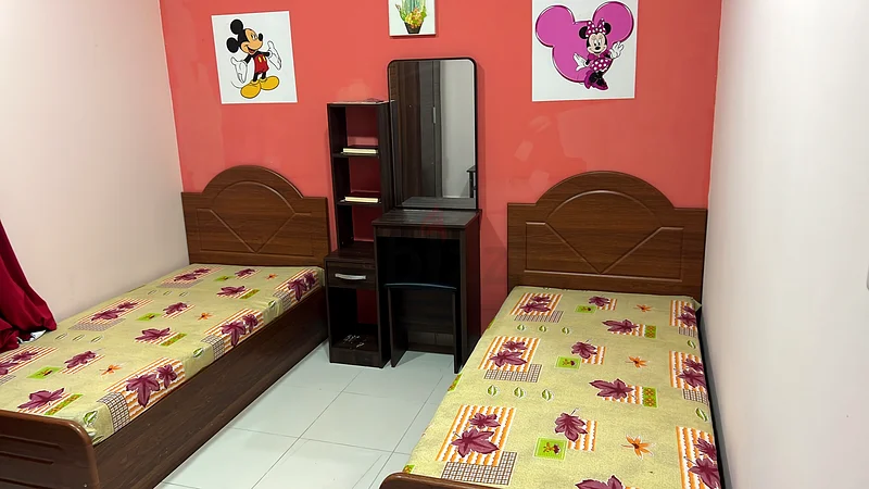 Abu Hail (Room for rent 3000 AED) for two males or two females, very clean apartment (private bathroom) near Al Qiyadah Metro63624879831811111