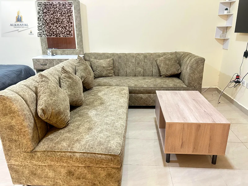 استوديو فاخر ومفروش حصريًا في ريزيدنس كورنيش للإيجار الشهري63811107949699111