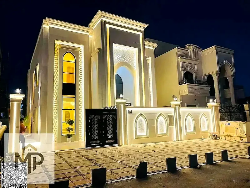 للبيع - فيلا فاخرة في الهيلو 2 - عجمان | طابقين | 5 غرف نوم رئيسية | مجلس وصالة مع مغاسل | مطبخ عصري | فناء واسع | داخلي63906519792514112