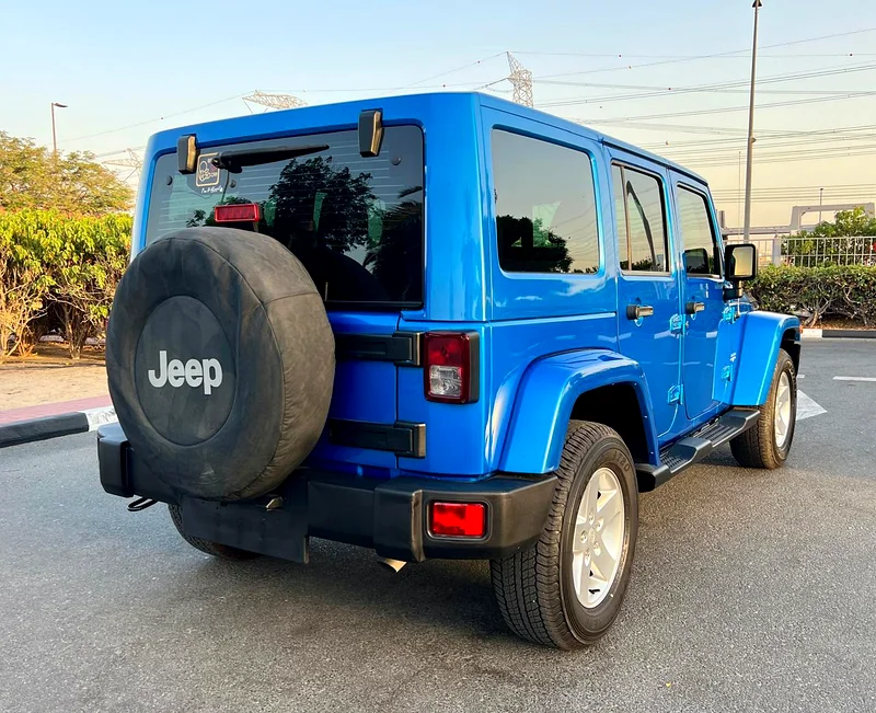 JEEP WRANGLER SAHARA 2016 GCC SPEC VERY CLEAN CAR63612070112770114