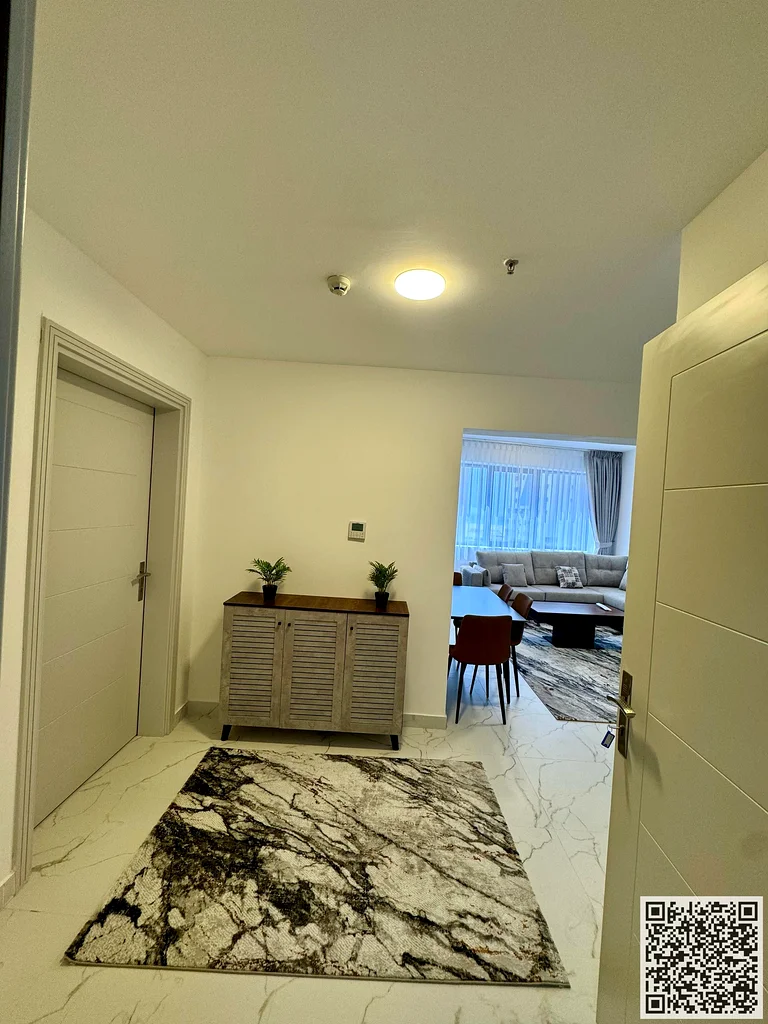 For monthly rent in Ajman - a one-bedroom apartment with a balcony and an open view. The apartment is fully furnished with new, very elegant furniture63853016378371114