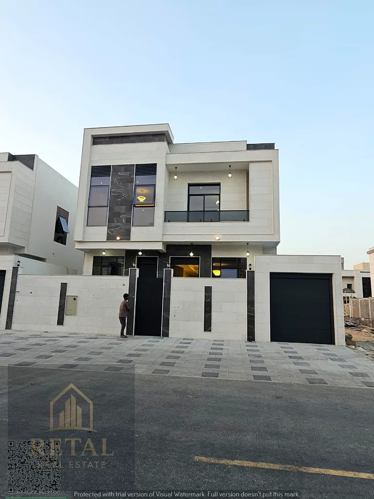 Spacious villas for sale in Bahya with 5 master bedrooms, central AC, large plots, modern design, direct from owner, priced at 1.65M AED excl fees.63882331763075110