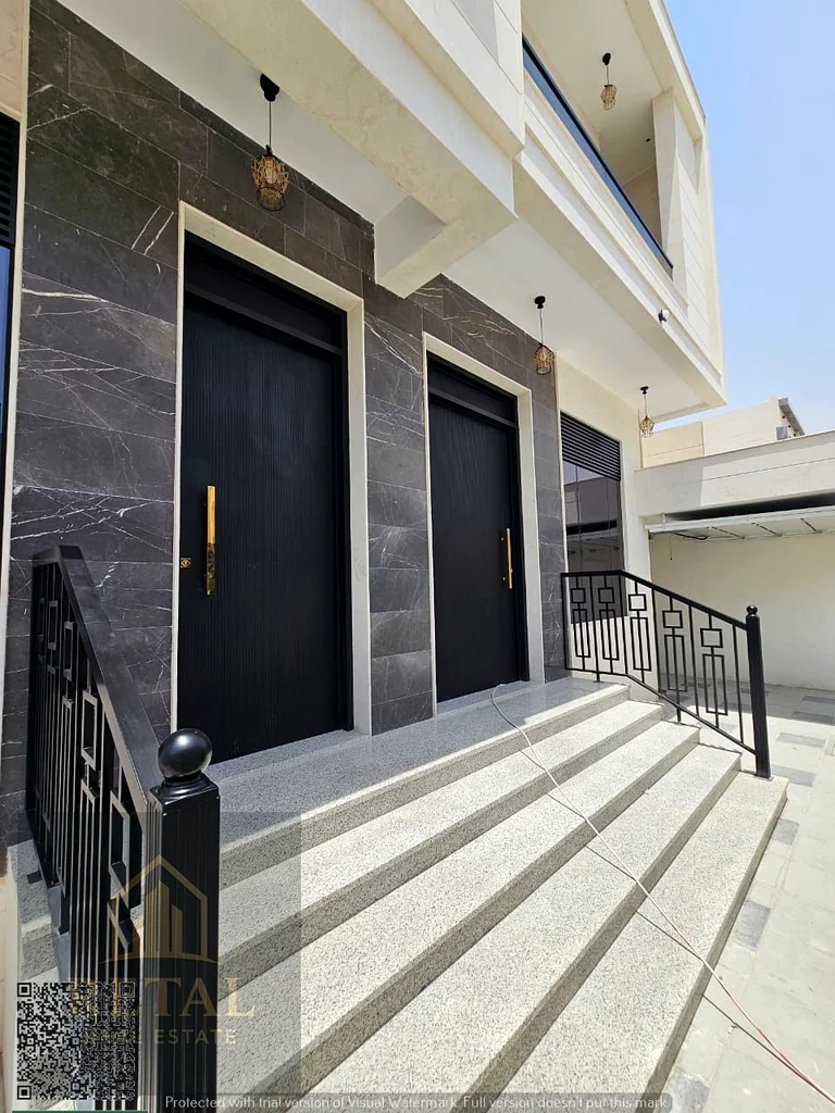 Spacious villas for sale in Bahya with 5 master bedrooms, central AC, large plots, modern design, direct from owner, priced at 1.65M AED excl fees.63882331763075112