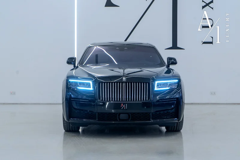 2024 Rolls Royce Ghost Black Badge, 2029 Rolls Royce Warranty + Service Pack, Very Low Kms, GCC63612065582083111