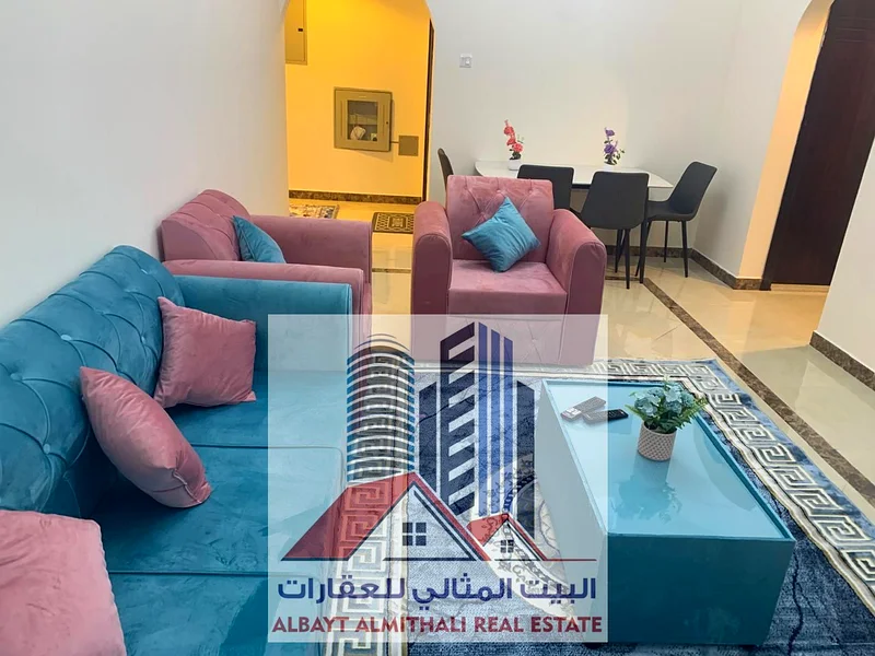 ✅ شقة مفروشة من غرفة نوم واحدة بفئة في آي بي للإيجار الشهري – الوحدة 308 📍 الموقع: الروضة 2 – شارع الشيخ عمار، عجمان. ✨ شقة أنيقة ومفروشة بالكامل63723652809857110