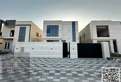 Luxury villa for sale in Al Zahia Ajman with 7-star finishes, spacious design, great location, close