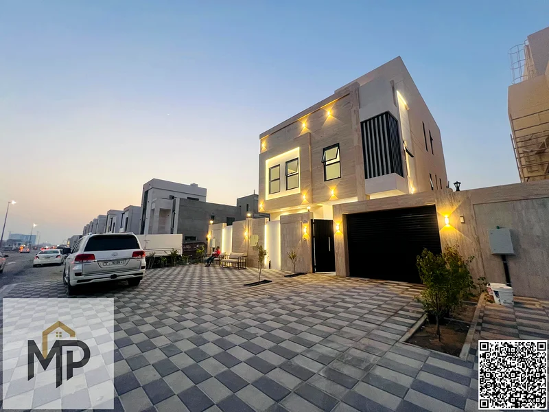 Luxury villa for sale, including water, electricity, air conditioning, and a private pool, with no service fees, behind Azha Mall and Complex, free of63907043805570113