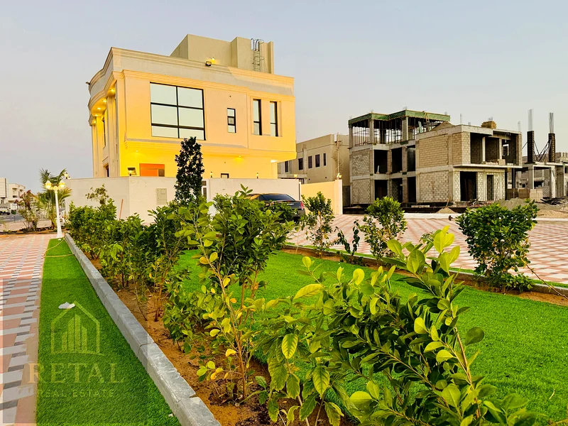 A great opportunity to own a luxury ready-to-move villa in a prime location in Al Bahia, Ajman, directly on the main road at an attractive price63882331754371111