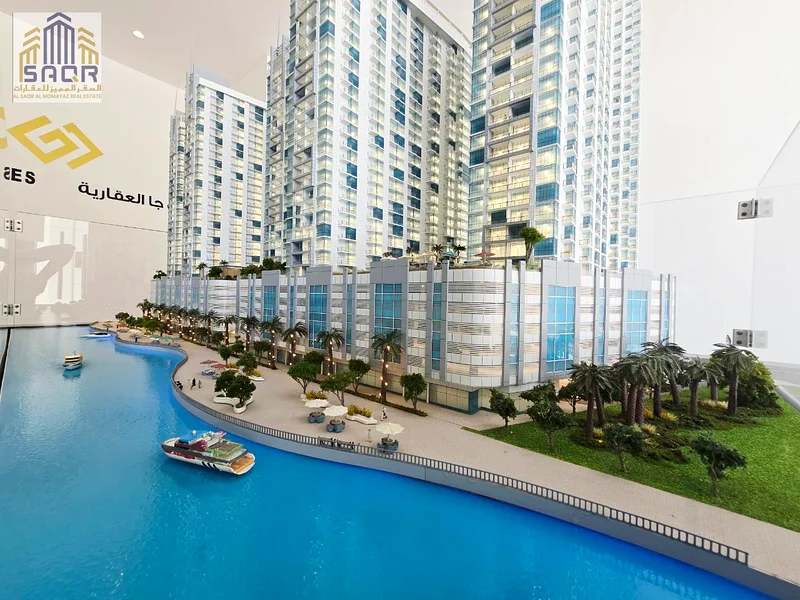 Apartments for sale in the heart of Ajman, a vital location, with an easy payment plan.63875880990723110
