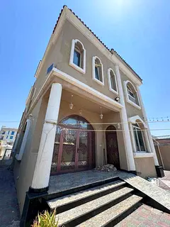 Two-storey villa for rent in Ajman, Al Rawda 1 area 5 bedrooms, a living room and a living room And