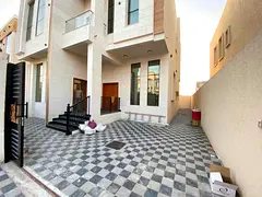 Villa for rent in Ajman, Al Zahia area New, first occupant, with air conditioners 5 rooms, a sitting