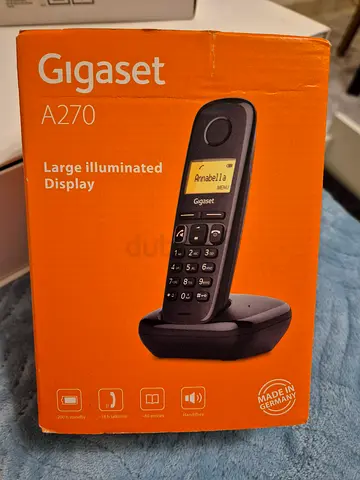 Gigaset A270 Cordless Phone - Spacious and Clear Call Experience!