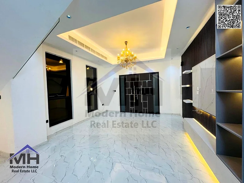 At a price that includes registration fees, electricity water and AC own an elegant 3-story, 6-room villa in Ajman First resident freehold central AC63907043859587114