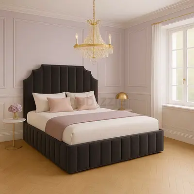 Elegance Redefined: Modern Plush Bed Frame for Ultimate Comfort