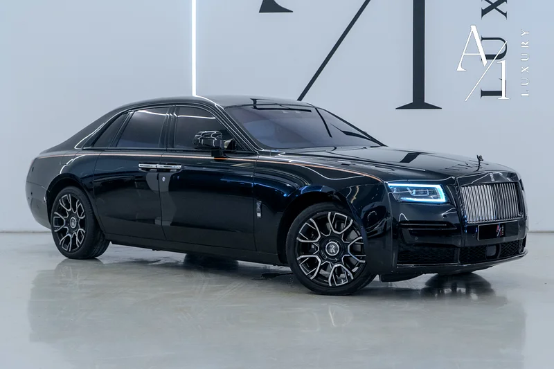2024 Rolls Royce Ghost Black Badge, 2029 Rolls Royce Warranty + Service Pack, Very Low Kms, GCC63612065582083112