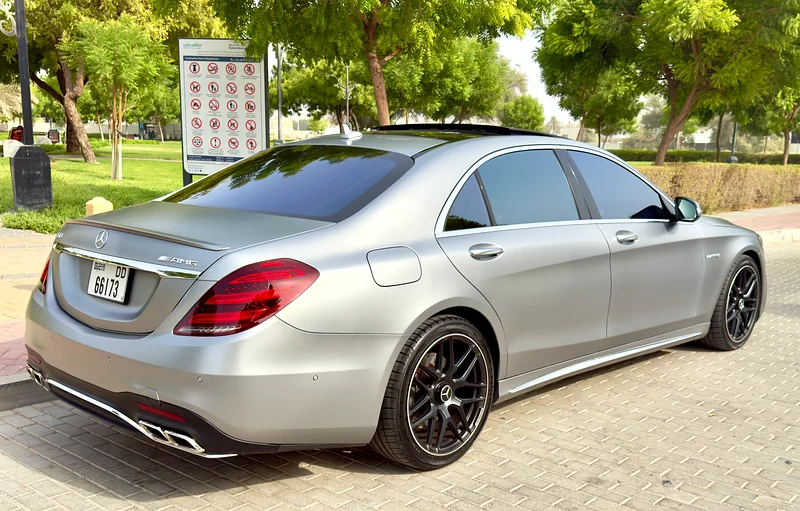 MERCEDES-BENZ-S550L - 2016 - UPGRADE 2020 full 63 AMG V8 - 4.6L -AMERICAN SPECS VERY GOOD CONDITION.63613133959811113