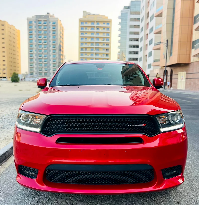 DODGE DURANGO GT EDITION 2019 MODEL RED FULL OPTION GCC SPECS REF.942263613464215555111