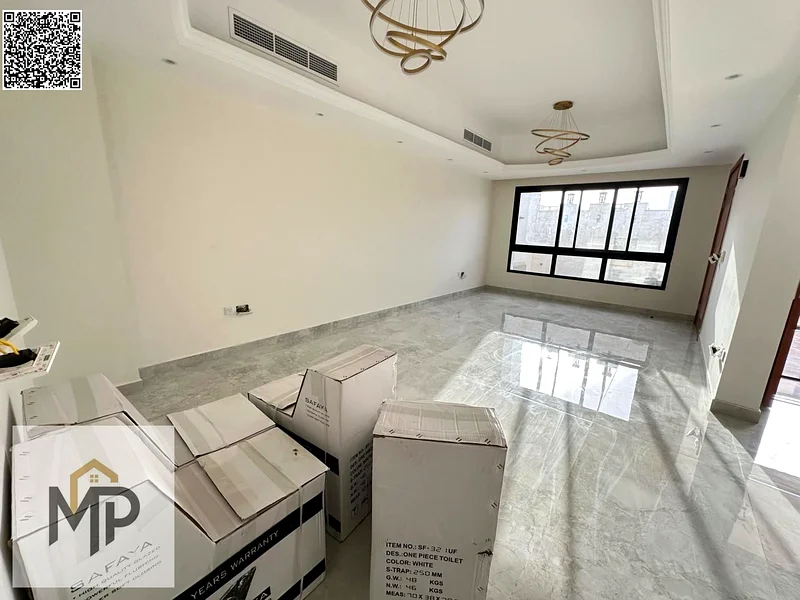 Modern villa with luxurious finishes and a private garden in Al-Aliyah, including electricity and water63872690778370114