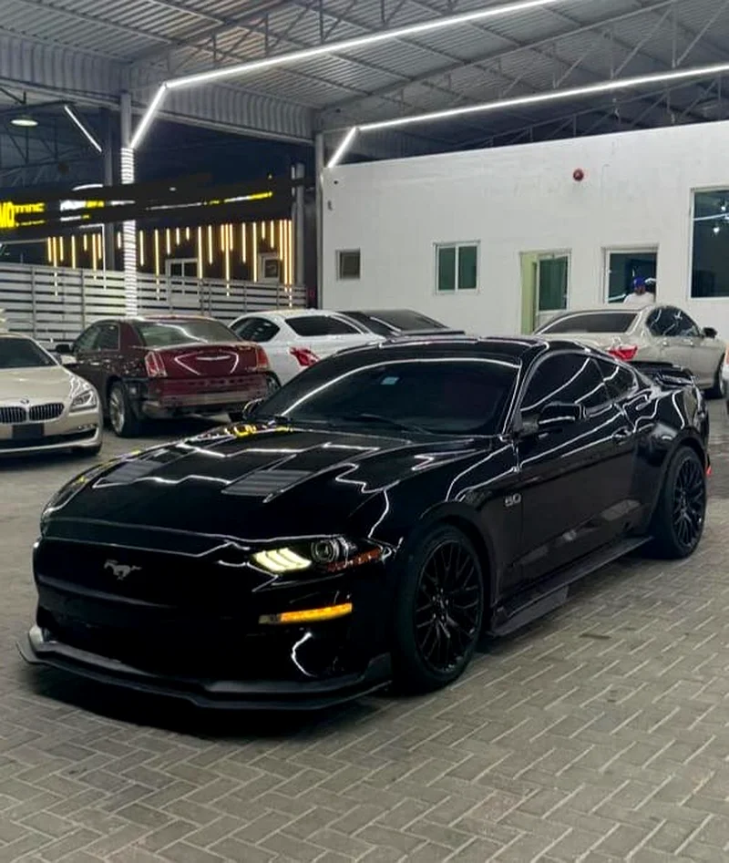 فورد موستنق GT بريميوم موديل 2019 وارد تماتيك بحالة ممتازه (8 سلندر 5.0L) مسرفس كامل636120818423061124