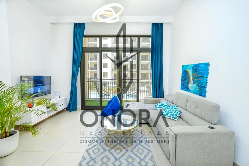 FULLY FURNISHED APARTMENT FOR SALE   |   POOL VIEW | MODERN  |  NEXT TO PARK63952184094209110