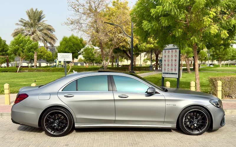 MERCEDES-BENZ-S550L - 2016 - UPGRADE 2020 full 63 AMG V8 - 4.6L -AMERICAN SPECS VERY GOOD CONDITION.63613133959811112