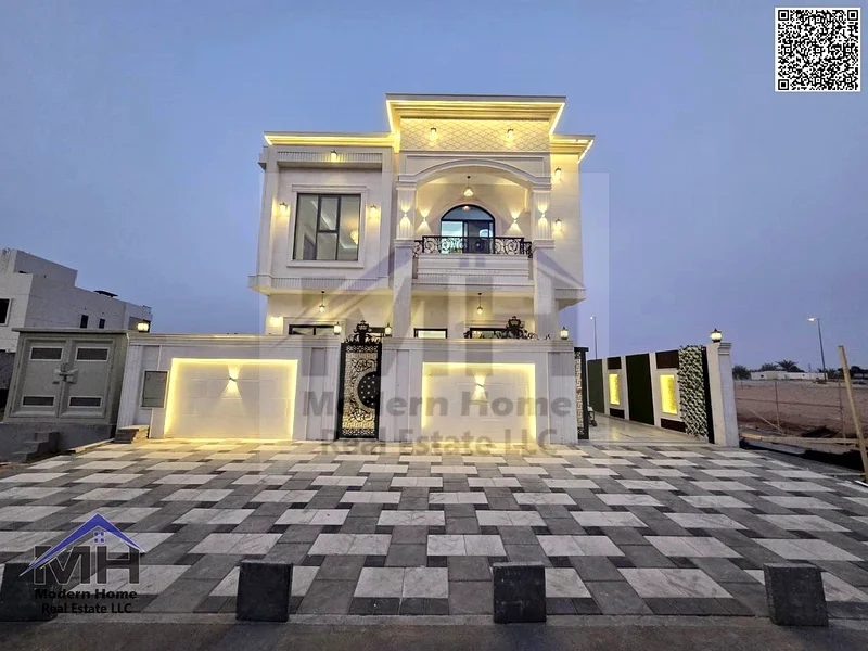 At a price including registration fees, own a classic villa in Ajman, freehold, first resident, super deluxe finishing63907043912194112
