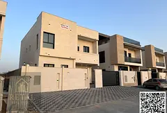Modern villa for sale in Al Bahia Ajman facing park and mosque near schools hospitals services with