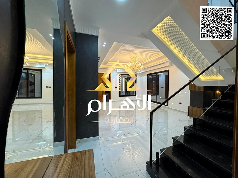 An exceptional opportunity to own a luxurious villa in Al Helio 2, Ajman, with a modern design and spacious area near Al Zahia Hypermarket and opposit63906519859969114