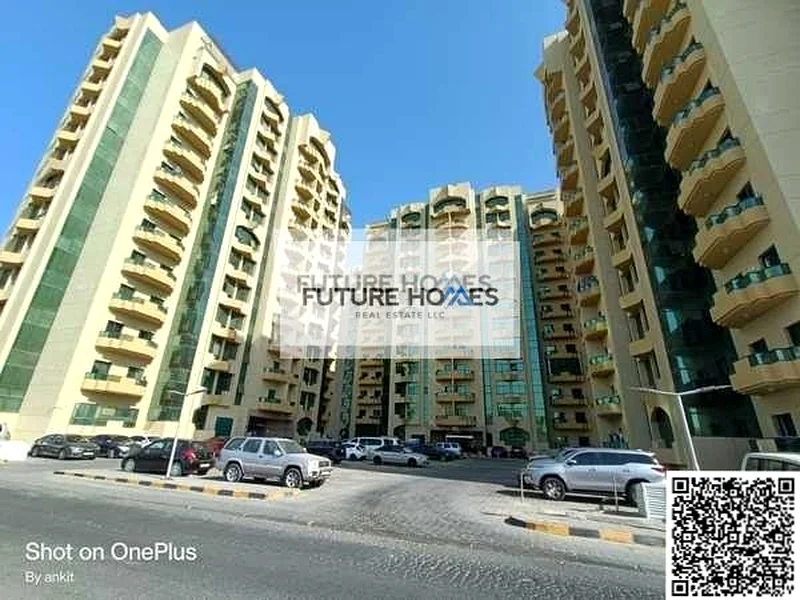 Flat for rent in Rashidiya Tower Ajman with Balcony63718950995585114