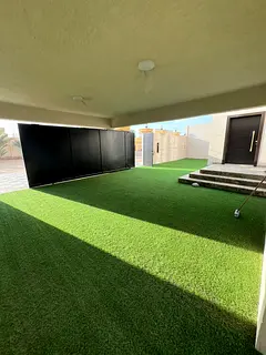 Modern villa for sale in Al Mowaihat, 2 super deluxe finishes, close to schools, Ajman Academy, the
