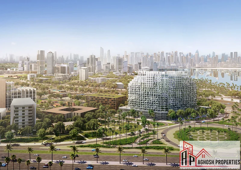 Near Handover | 1-BR for Sale in Al Jaddaf | Semi-Furnished | Near to Business Bay & Down-Town | Chiller Free64001468707073112