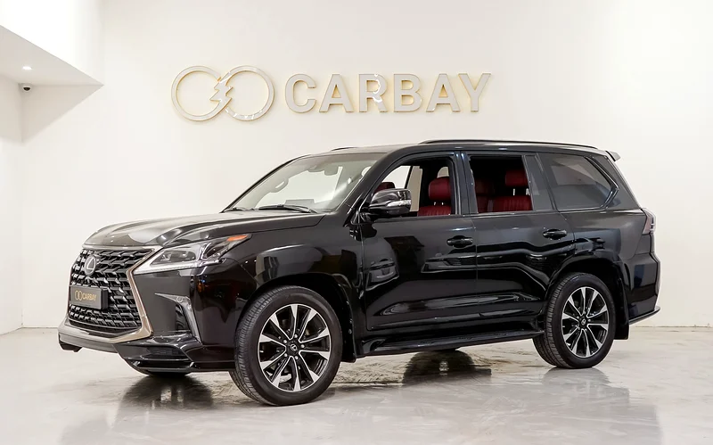 AED 4997 PM | LEXUS LX 570 SIGNATURE BLACK EDITION 2021 | UNDER AGENCY SERVICE CONTRACT | GCC636120736216341112