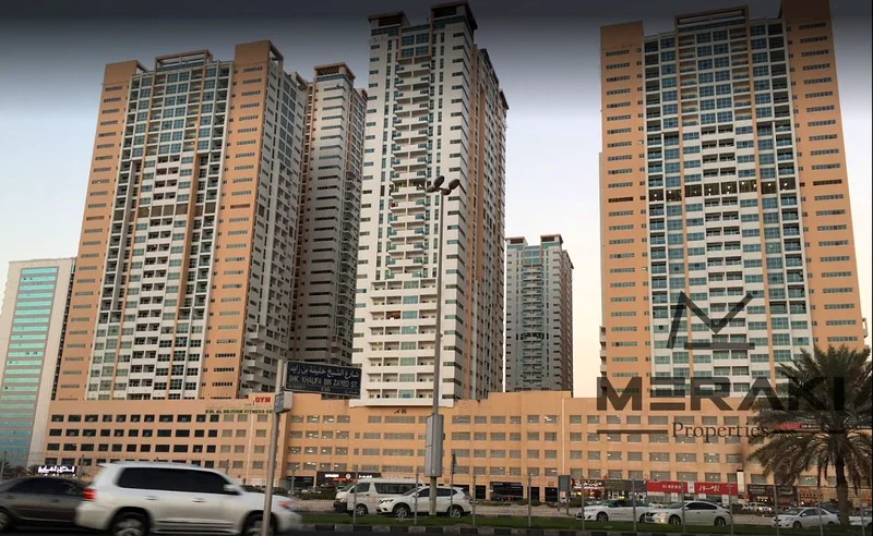 🏢 فرصة استثمارية – شقة من غرفتي نوم ماستر بإطلالة على البحر في قلب عجمان63866307128578110