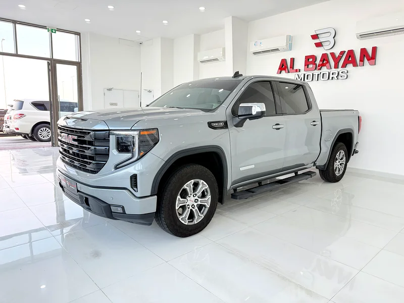 جي ام سي سييرا ايليفيشن GMC Sierra Elevation اربع باب رمادي / بيج خليجي الكندي 202463613736014849111