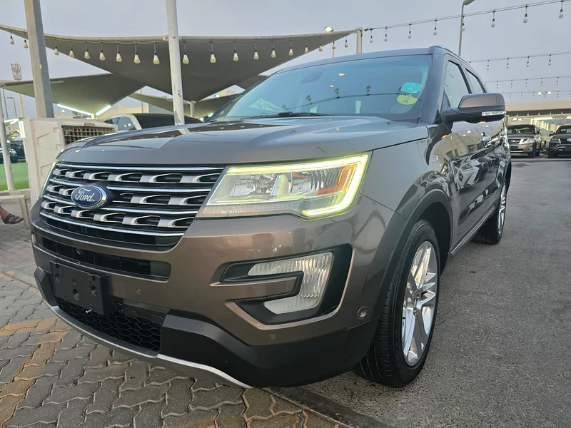 FORD EXPLORER LIMITED 2016 GCC FULL OPTIONS EXCELLENT CONDITION ORGNAL PAINT63700944242305114