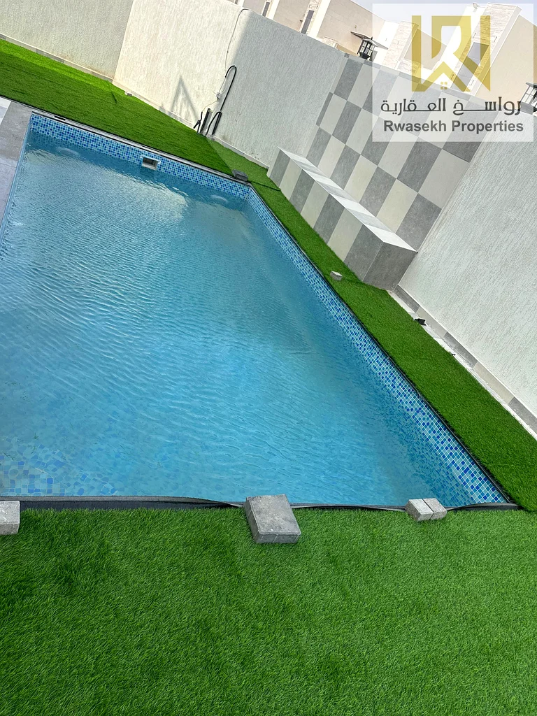 Ajman    | Asking Price: AED 2.3M (Reasonably Negotiable)  🌟 Discover luxurious family living in this spacious Corner Roof Villa nestled in the heart63907590134402111