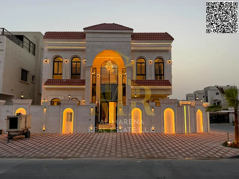 ✨🏡 Own a luxurious corner villa with spacious halls and an independent council in Ajman, high-end finishing in Al Helio 2 ✨🏡63907375666947111