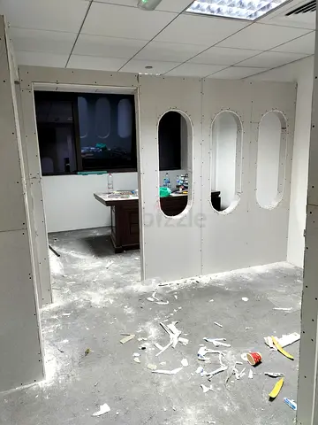 Gypsum board paint work