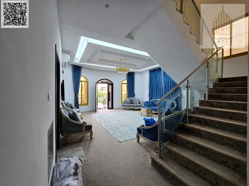 For sale, a villa with excellent finishing in Al-Muwaihat 1, including electricity, air conditioning and furniture.63868943760641112