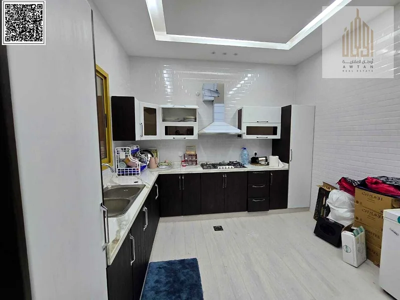 For sale, a villa with excellent finishing in Al-Muwaihat 1, including electricity, air conditioning and furniture.63868943760641114