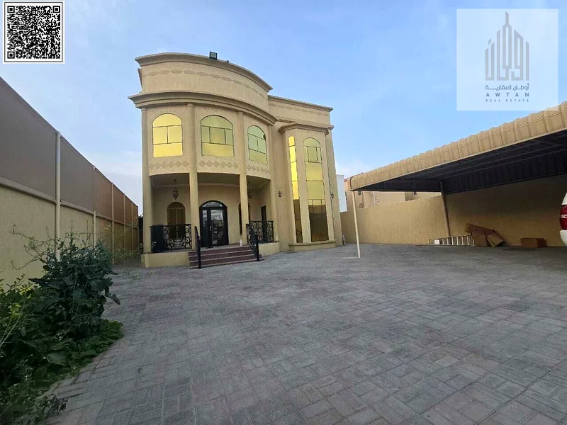 For sale, a villa with excellent finishing in Al-Muwaihat 1, including electricity, air conditioning and furniture.63868943760641111