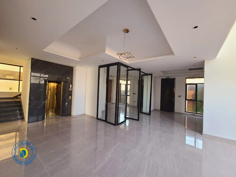 villa 7BR, 4 floors, with a roof and elevator, including AC, Al Alia Ajman, freehold , bank financing without down payment63872180634882111